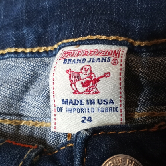 True Religion Billy Bermuda Jean Shorts - Picture 6 of 7